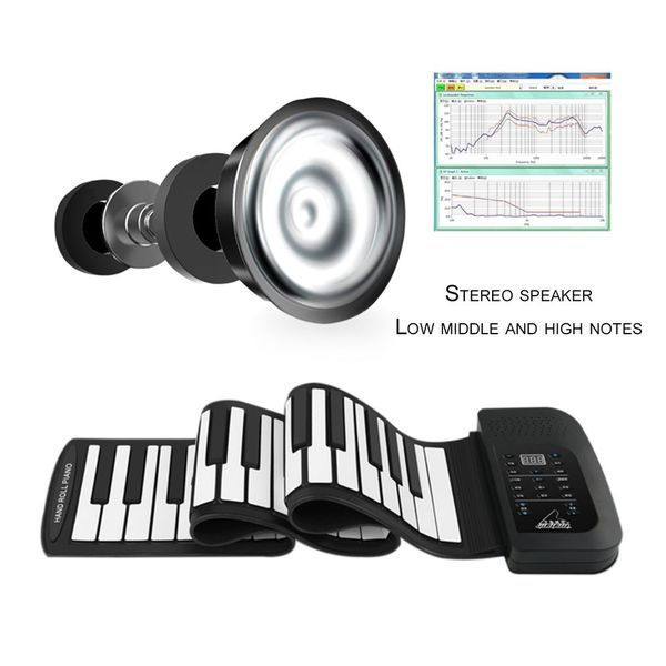 

tsai roll up piano 61 key flexible silicon preliminary electronic training tsai tool professional musical instrument popular