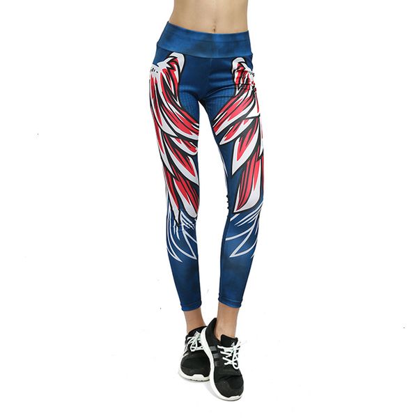 

leggings women arrival new angel wing women leggings harajuku 3d printed leggins push up fitness bodybuilding woman pant, Black