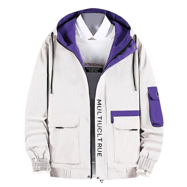 

men's autumn winter casual outwear zipper breathable tooling coat cotton holes denim coats fashion jean jackets size z912, Black;brown