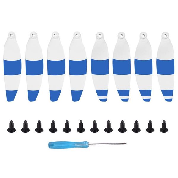 

8шт sunnylife 4726f красочные cw ccw split быстроразъемное propeller для dji mavic mini rc самолет - синий