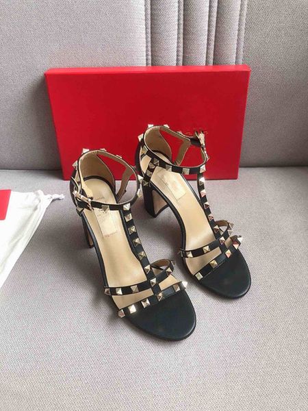 

designer fashion casual women sandals grade genuine leather ladies shoes elegant real leather, Black