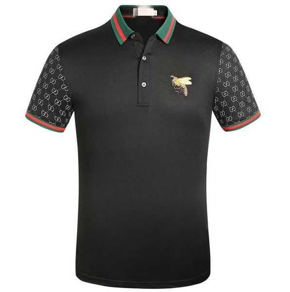 

19 ss designer tshirt  - 3 xl in summer shirt men luxury designer brand 1l gu-cci 1l embroidery, White;black