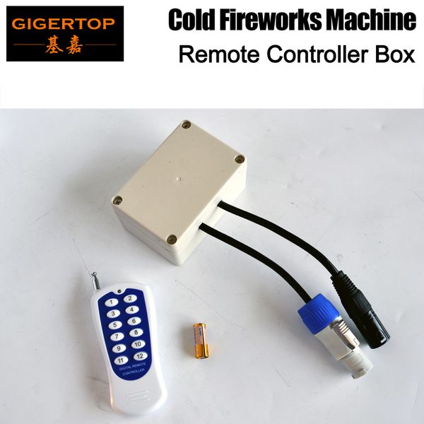 

Gigertop Wireless Digital Remote Control Infraret Remote Wireless Far Distance White Controller For Cold Fireworks Machine