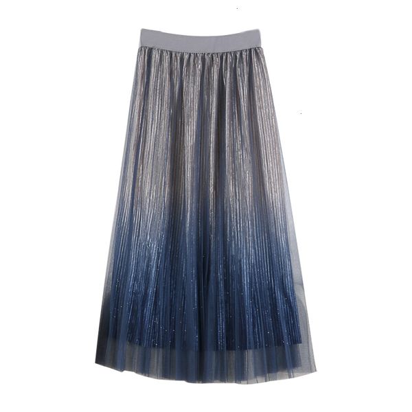 

2019 spring high tail smoke long flukes gradient smoke plywood edge sequin midi christmas female herf casual, Black