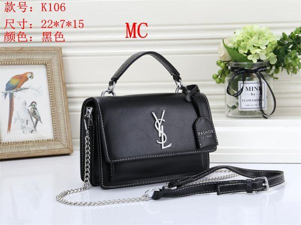 

2019 Brand New styles Handbag Fashion Leather Handbags Women Tote Shoulder Bags Lady Leather Handbags Bags purse Wallet #MCk106