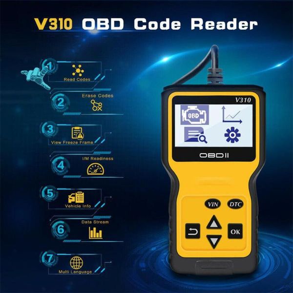 

v310 mini obd2 scanner auto diagnostic scanner full function car diagnosis universal obd engine code reader