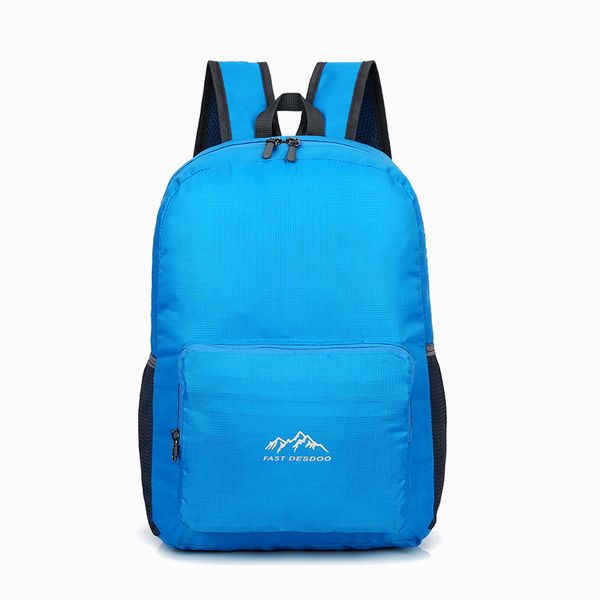 

multifunctional waterproof backpack portable ultra light storage bag folding bag travel primary and secondary school 521