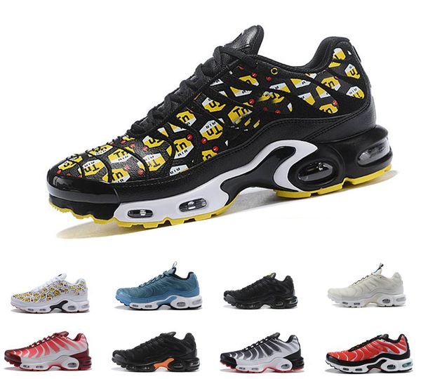 

2019 plus tn prm men outdoor shoes wmns sports running shoes og black white chaussures womens mens trainer sneakers