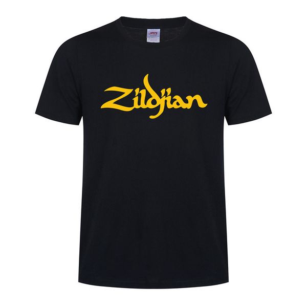 

zildjian rock tshirts mens summer rapper letters casual tees short sleeved tee, White;black