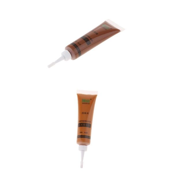 

2pcs wood furniture floor cabinet scratch repair paste light walnut/teak