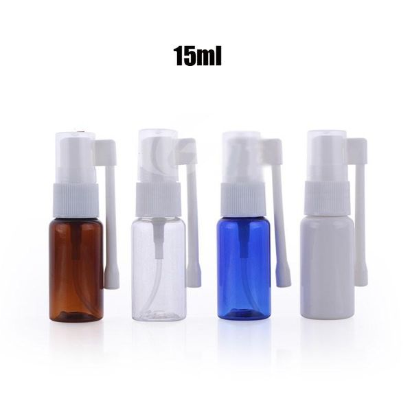 

15мл пустого rotation пластикового носового насос бутылка распылителя туман носа 300pcs / много пустой распылитель насоса