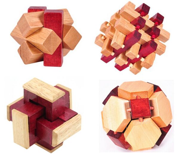 wooden puzzles for adults brain teasers