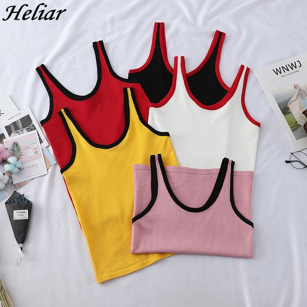 

heliar 2019 новые горячие женские топы летние дамы о-образным вырезом мода чистый цвет повседневная рукавов камзол урожай женская ткань, White