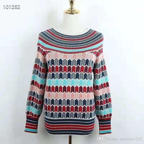 

714 2019 бесплатная доставка совок шеи с длинным рукавом панелями кинт платье империи письмо выпускного вечера мода женская топ пуловер цянь, White