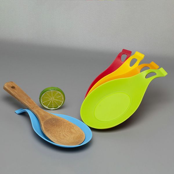 

kitchen utensil holder silicone spoon spatula rack shelf portable multipurpose stand qjs shop on kitchen utensil gifnf