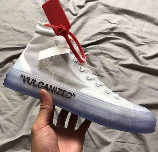 

2019 new off canvas shoes all white blue chaussures zapatos men women running shoes star sneakers converse 1970s size 36-45