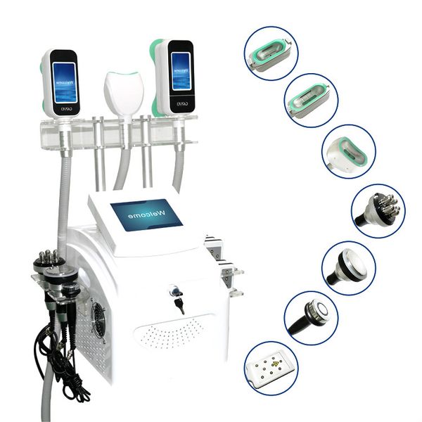 

cryolipolysis vacuum rf fat reduction slimming machine 360Â° cooling handles body cellulite machine for sale