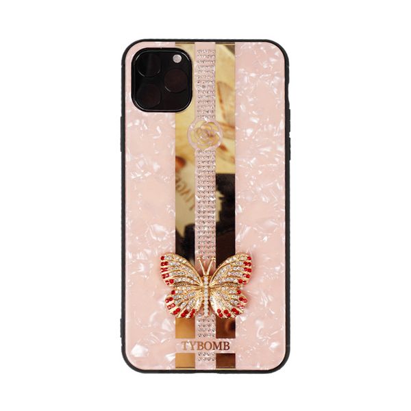 

case for iphone 11 pro max with rhinestone shockproof phone case for iphone11/11pro iphonexr xs xsmax 6plus/7plus/8plus 6/7/8 3 colors