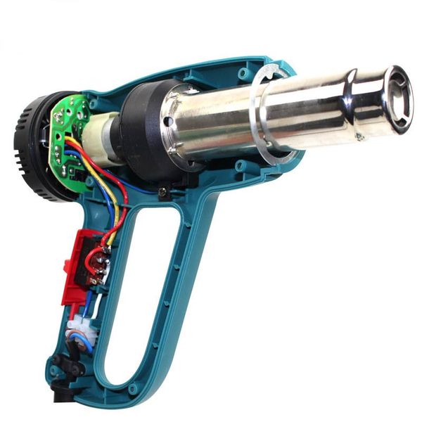 

laoa 1800w industrial heat gun two grade adjustable air electric gun with two nozzles for auto film