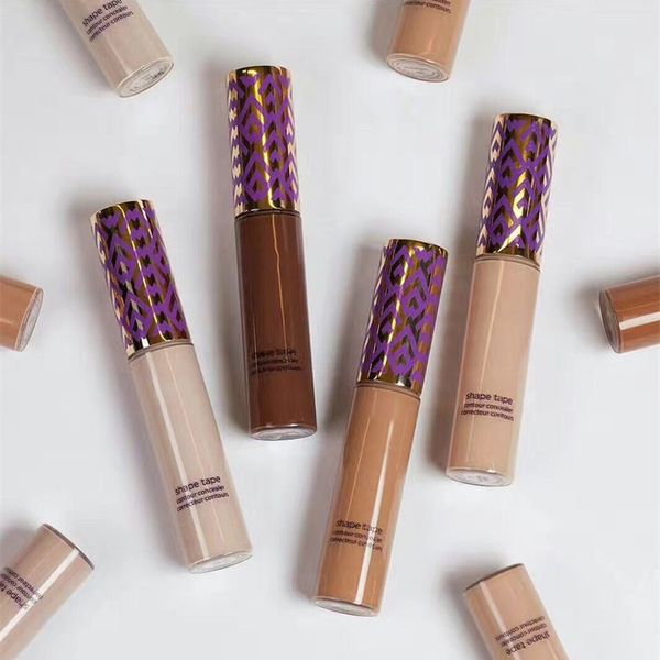 

new arrival shapes tape concealer contour 12 colors light light medium medium fair light sand make up concealer 10ml