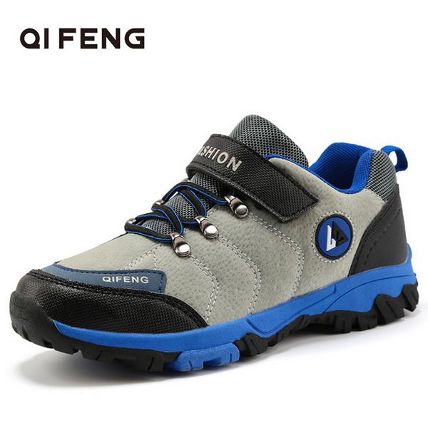 

new fashion children outdoor sports hiking shoes, kids athletic climbing trekking footwear, boy popular comfortable shoe