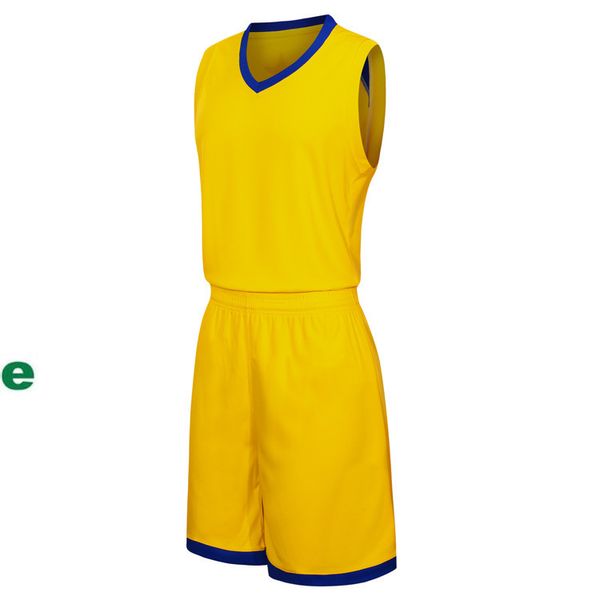 2019 novas camisas de basquete em branco logotipo impresso tamanho Mens S-XXL preço barato transporte rápido boa qualidade Amarelo Y003AA12r