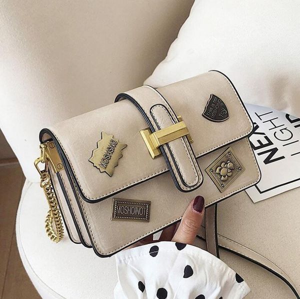 

Small Flap Chain Shoulder Bags Ladies Handbag New Crossbody Bag Two Shoulder Straps