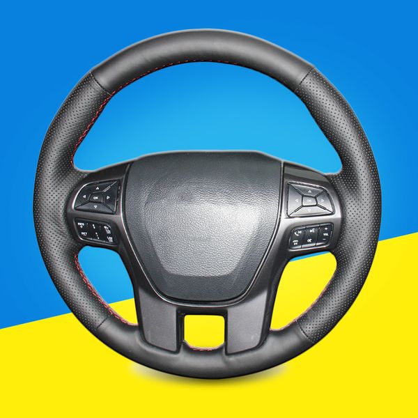 

auto braid on the steering wheel cover for ranger everest 2016 diy car steering wheel covers leather interior accessories