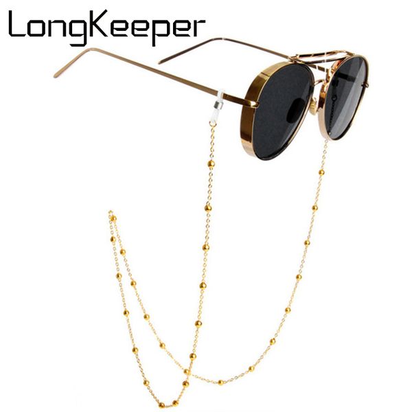 

gold silver rose metal glasses chain band eyewears chains glass beaded eyeglass lanyards cord holder glasses ropes sale