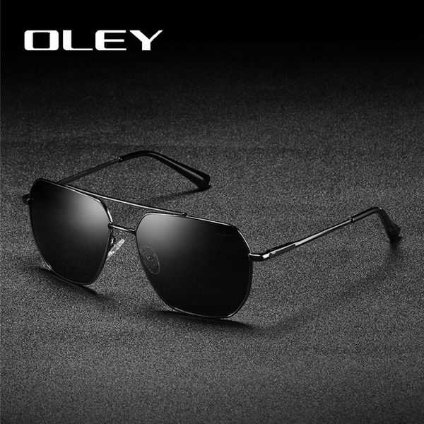 

oley men vintage pilot polarized sunglasses clasasic brand sun glasses driving eyewear for men/women, White;black