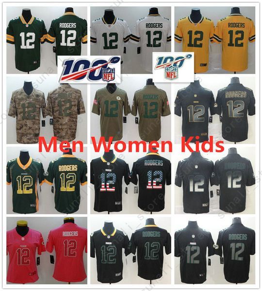 aaron rodgers jersey men