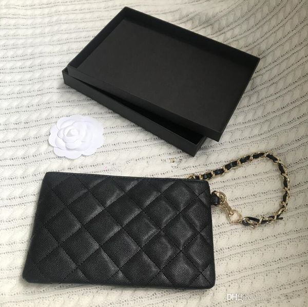 

20x13x2cm luxury coin bag fashion diamond lattice organizer case pouch with card holder including gift box c hardware fashion lady