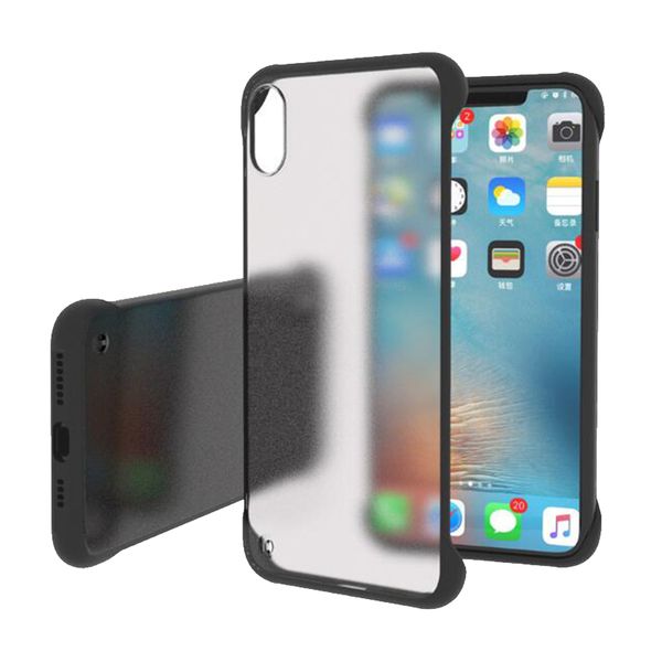 

ultra thin frameless clear case for iphone 11 pro max iphone 6 7 8 plus xs max huawei mate 20 p30 pro transparent matte cover dhl shipping