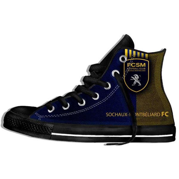

2019 fashion printing high sneakers sochaux lightweight casual shoes, Black