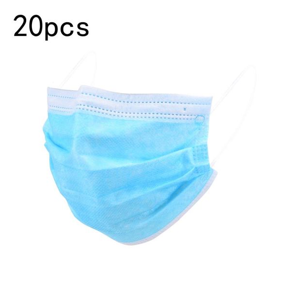 

3 layer non-woven dust mask thickened disposable mouth mask features