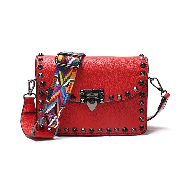 

summer fashion bags black and red colors shoulder bags women crossbody bags new arival