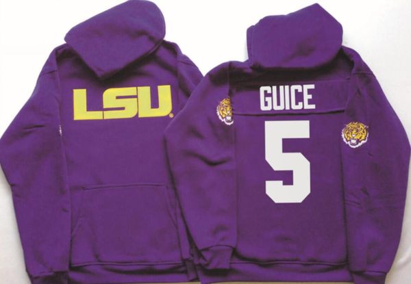 

myles brennan purple teams logo lsu tigers joe burrow grant delpit fanatics branded big & tall pullover hoodie, Blue;black
