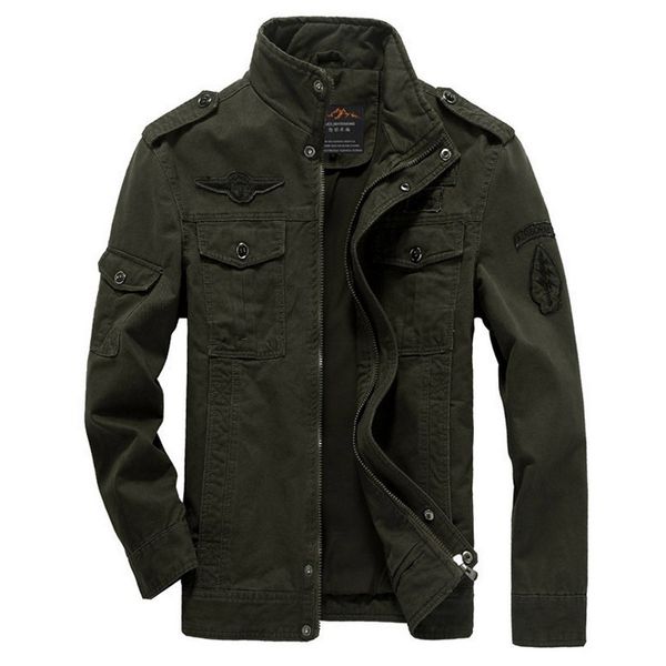 

men jacket winter army bomber jackets jaqueta masculina plus size 6xl coat mens denim jacket for male dropshipping, Black;brown