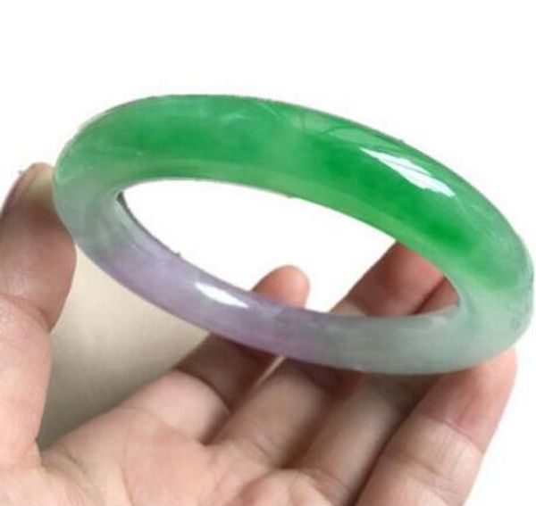

certificado 100% jade jadeÃ­ta natural pulsera brazalete, Black