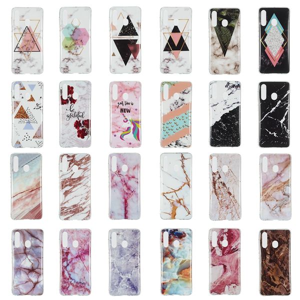 

marble soft tpu imd case for samsung a60 a50 a20e for huawei y5 2019 natural granite stone rock luxury fashion gel mobile phone skin cover