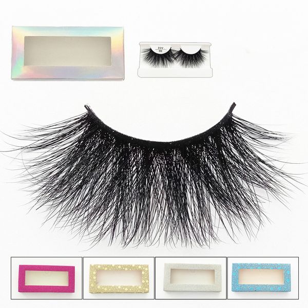 

25mm 3d mink lashes natural thick lengthen soft comfortable false mink eye lashes hand made 3d-a02 ing