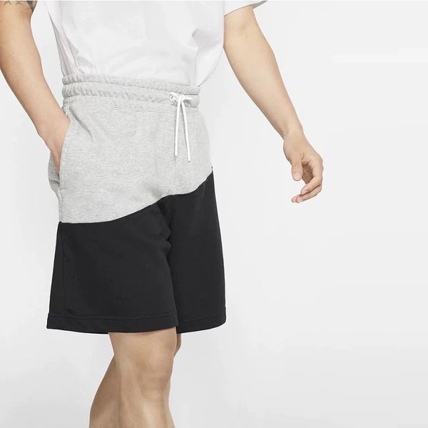 

men's designer shorts 2020 fashion new summer mens active loose patchwork short pants brand men casual drawstring shorts 2 styles size, White;black