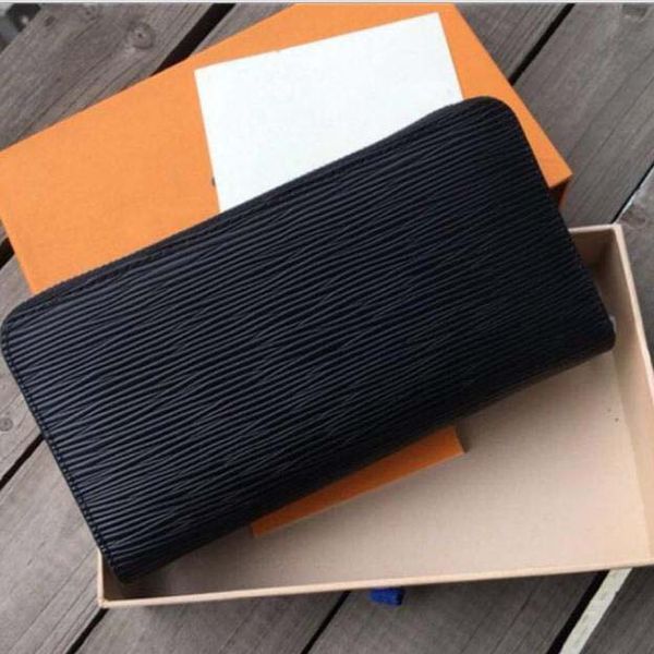 

fashion card holder pu wallet men's long design quality passport cover fashion casual mens purse zipper function purse, Red;black