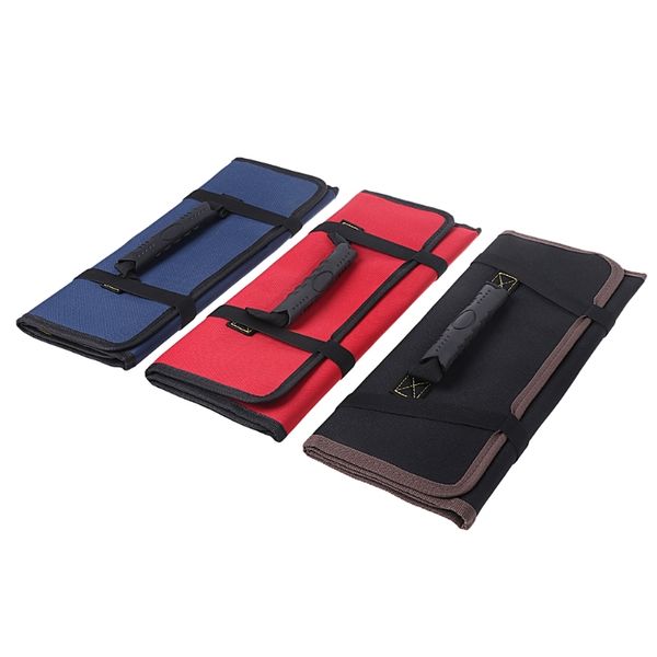 

portable roll up tool bag storage repairing screwdriver wrench electrician pouch