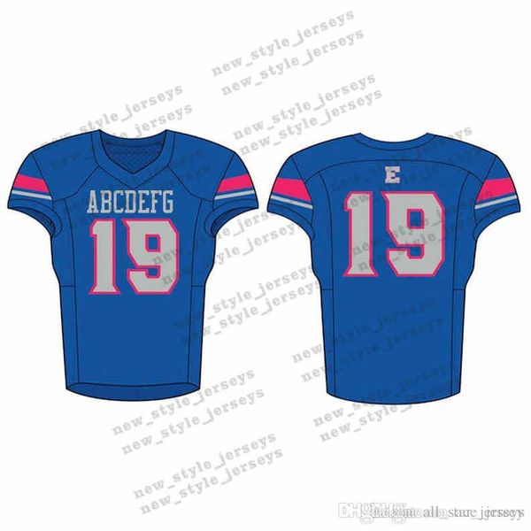 

3men 2019 youth football jerseys army green wine red embroidery logos stitched custom any name any number jerseys, Black;red