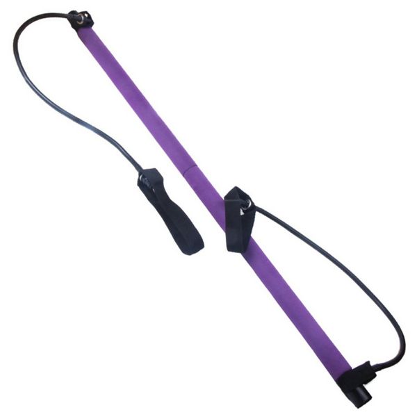 

pilates bar lightweight resistance band and toning bar home gym trainer pilates total body workout yoga fitness stretch stick