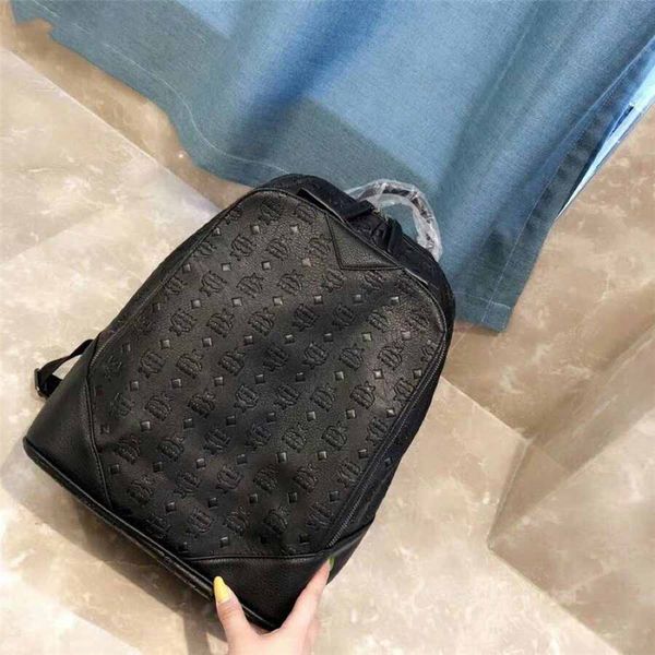 

designer luxury backpack purses women genuine leather atmospheric classic Handbag elegant understated bookbag laptop bag backpack