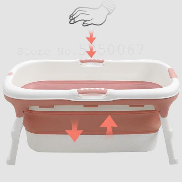 

bath barrel folding bathtub bathtub household thickening body large size