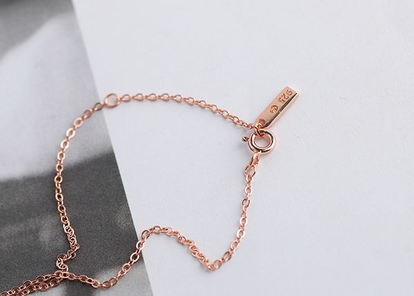 

dog pendant necklaces rose golden sterling silver red agate necklace ins animal charm jewelry party