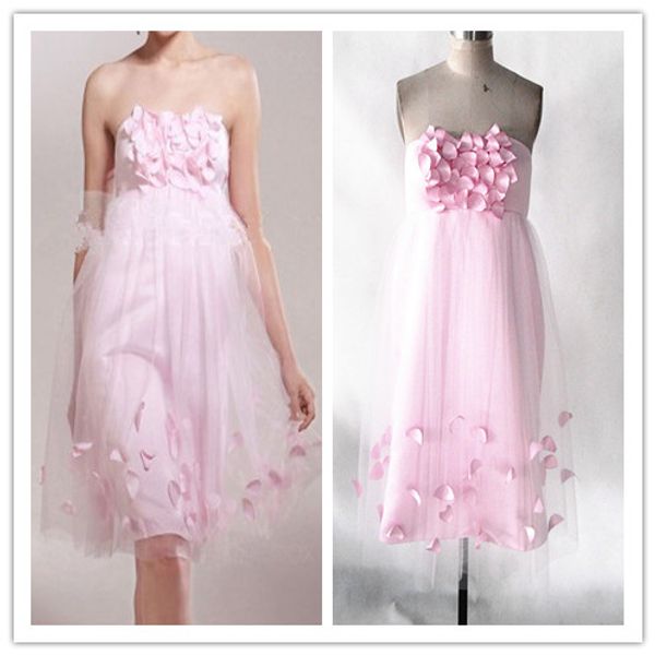 

mini/short bridesmaid dress pink wedding guest dress prom homecoming dynamic dress african bridesmaid gowns, Red;white